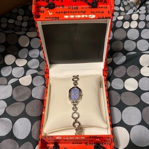 GUESS Ladies Watch with Blue Face